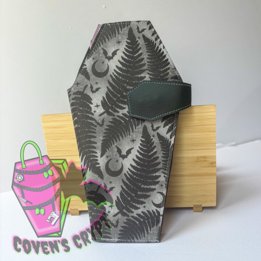 Fall Ferns Coffin Wallet