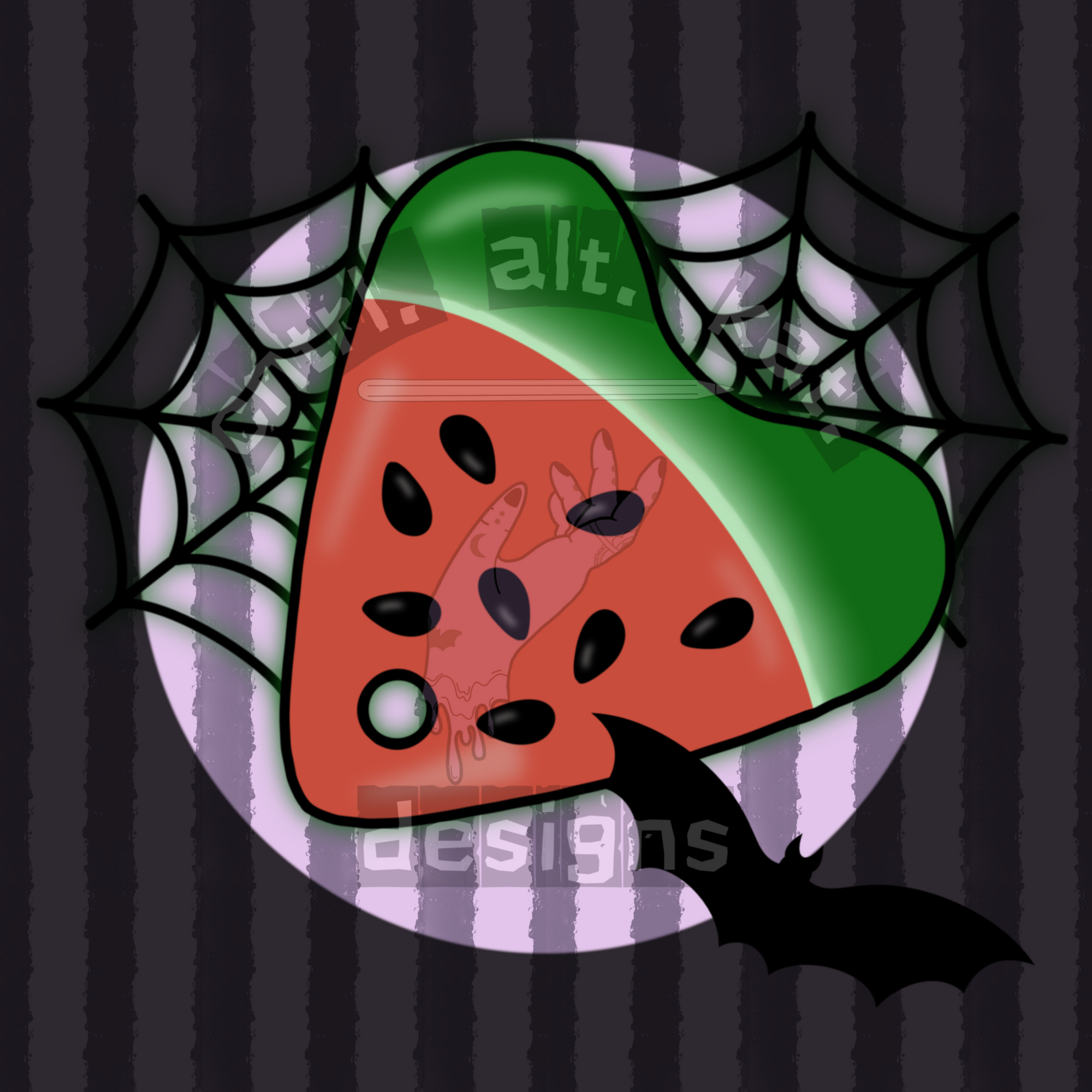 Watermelon Planchettes Seamless Files