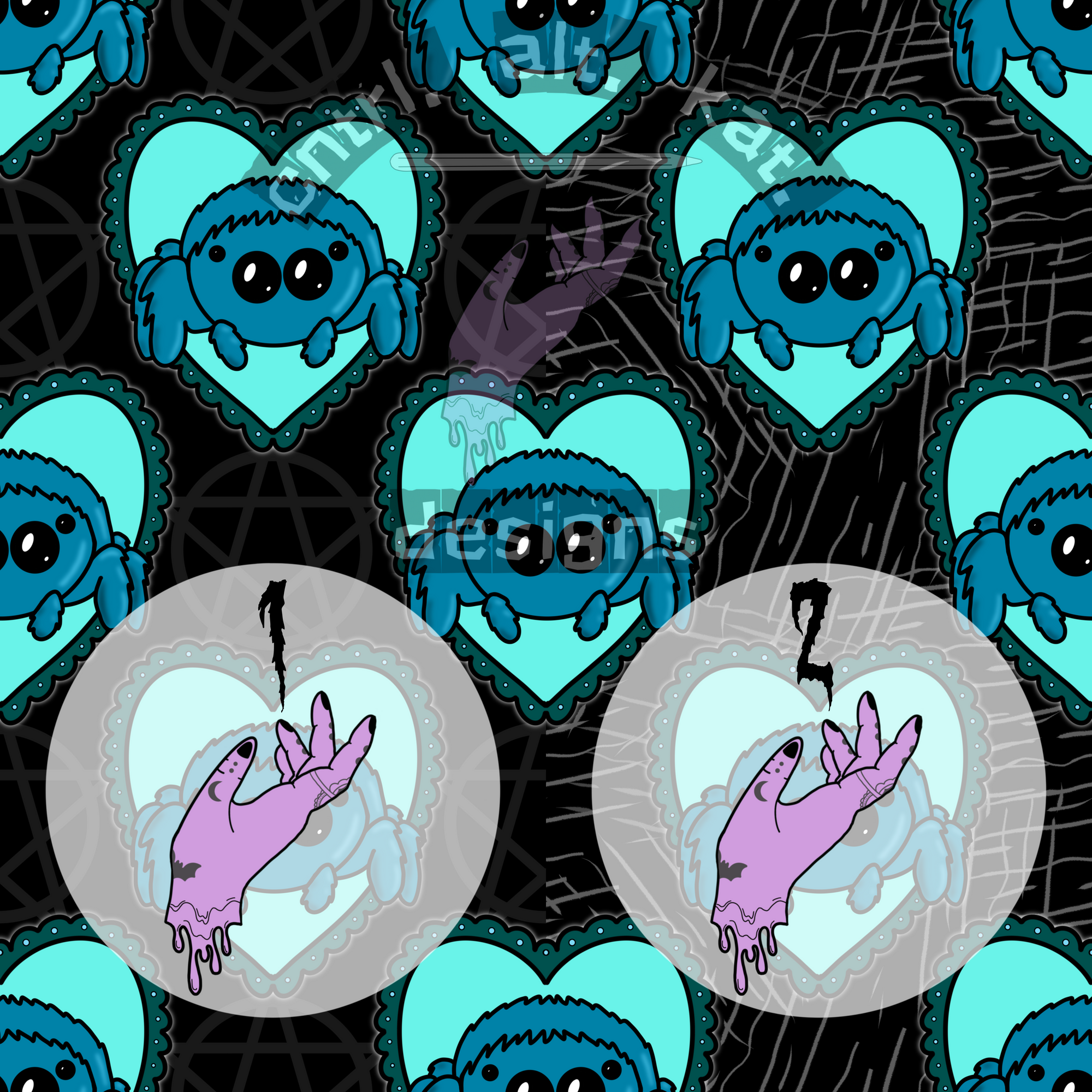 Cutesy Spidey Seamless File - Exclusive Colorways