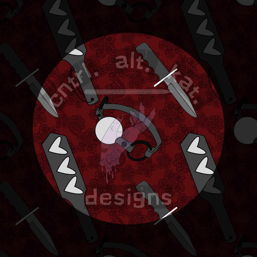 Bookish Coffin Patchwork Seamless Files