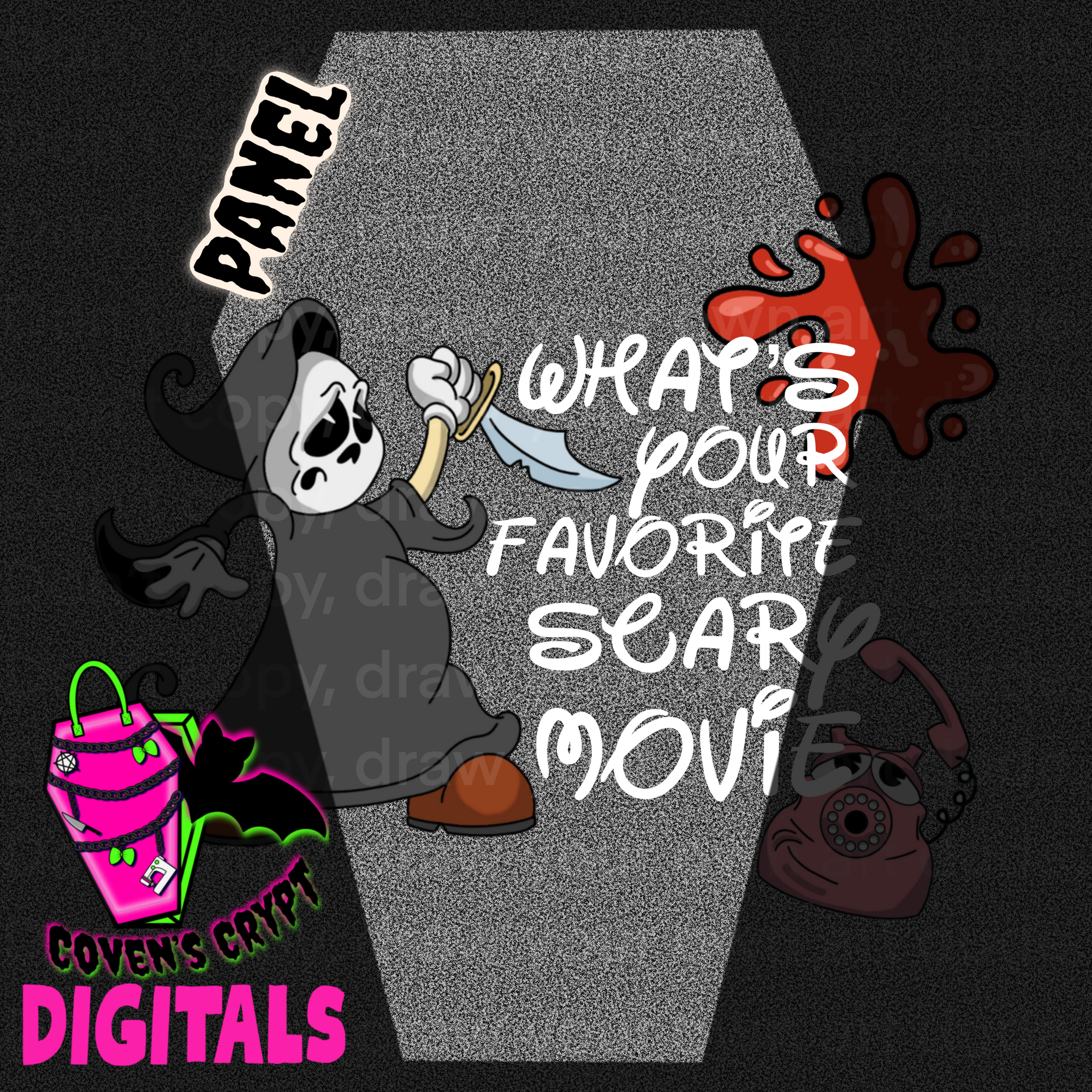 Cartoon Killer Seamless File