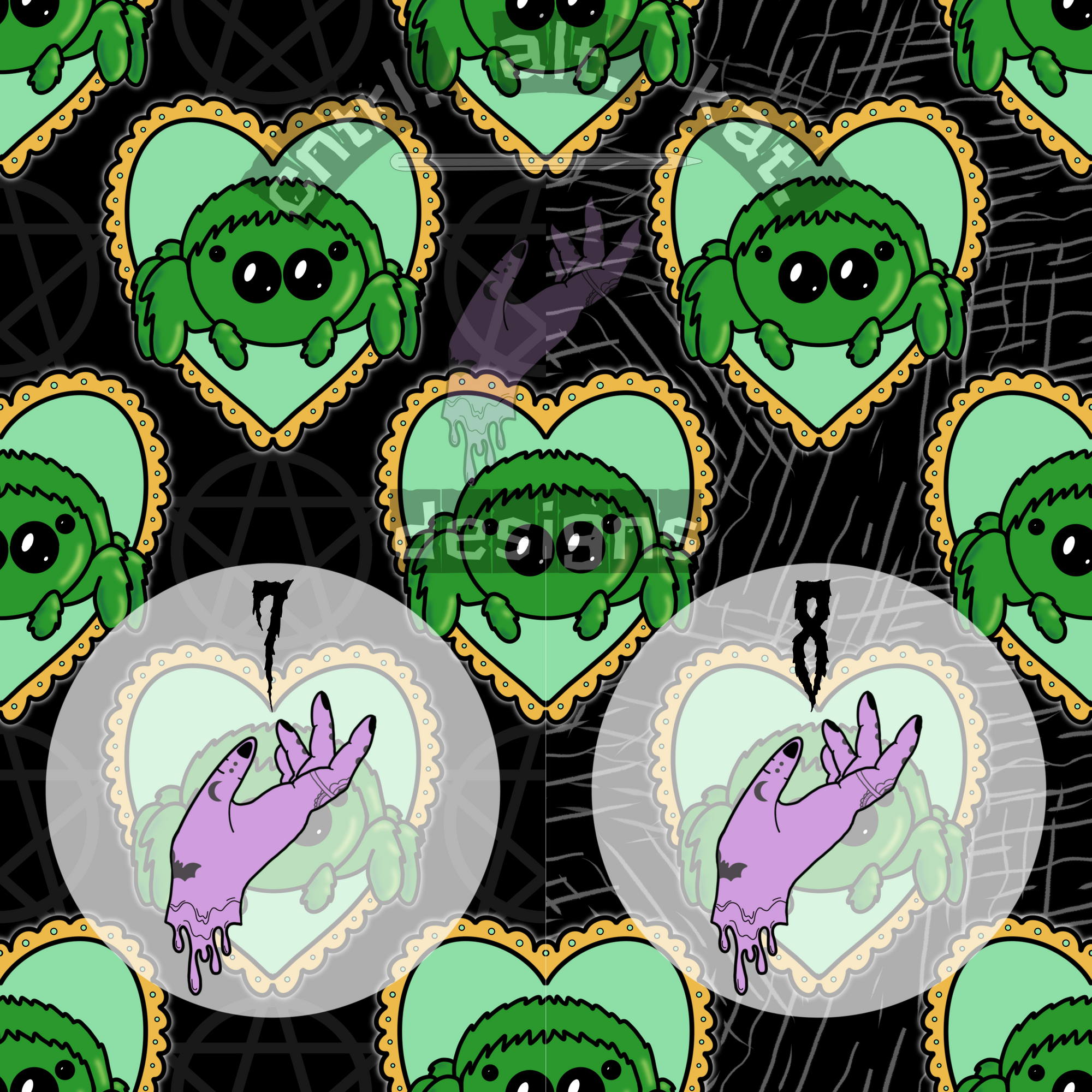 Cutesy Spidey Seamless File - Exclusive Colorways