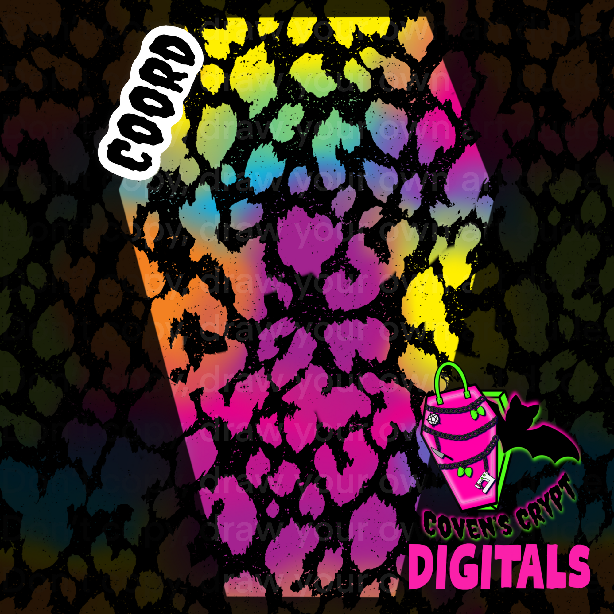 Rainbow Hearts Geese Seamless File