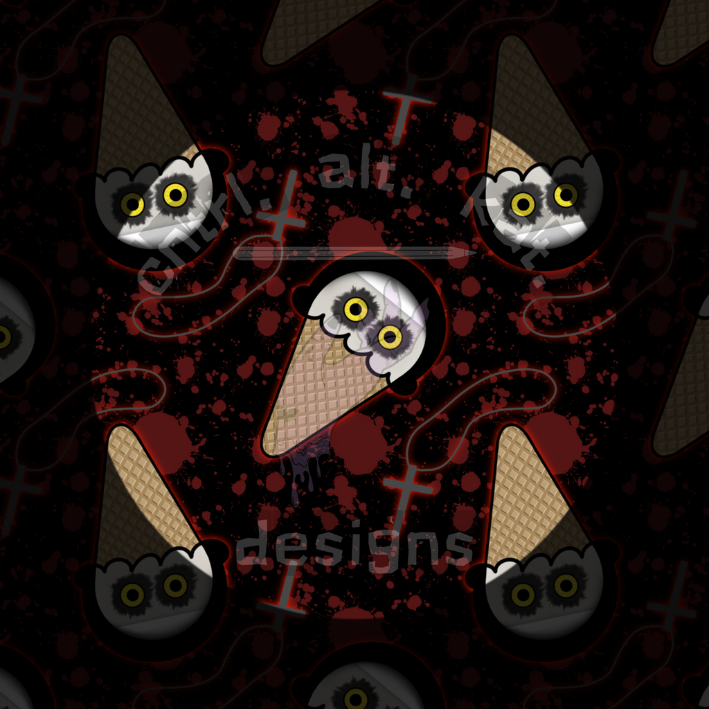 Horror Cones Seamless Files