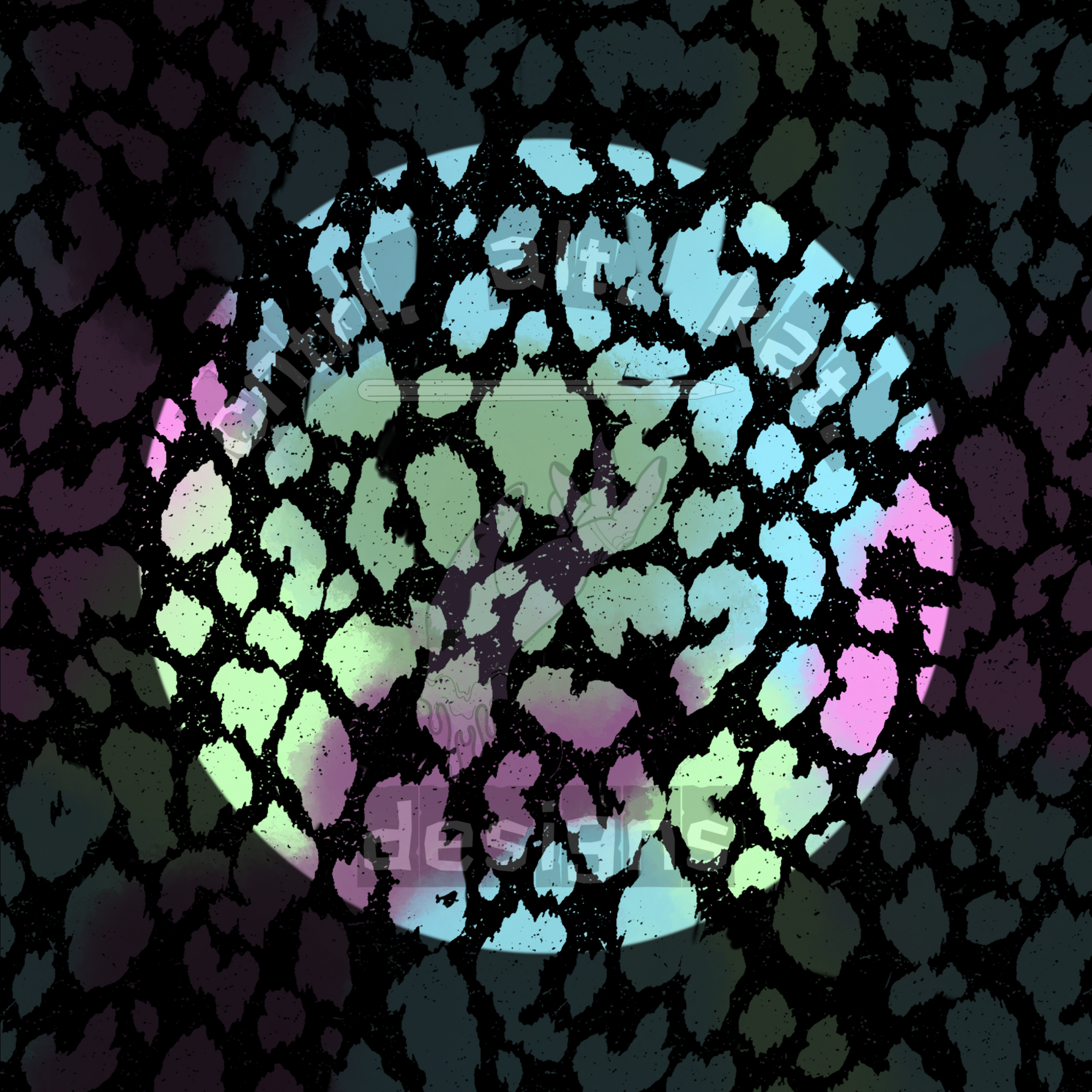 Sunflower Skulls Seamless Files