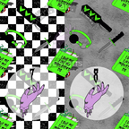 Love Me Like My Monsters Do Seamless Files - Exclusive Colorways