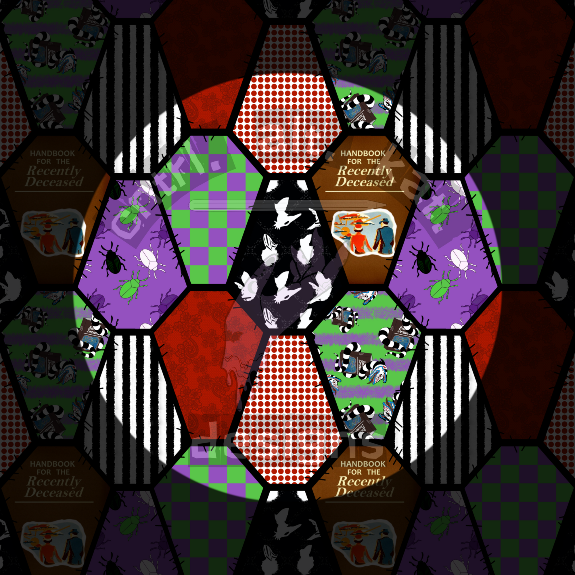 Bj Coffin Patchwork Seamless Files