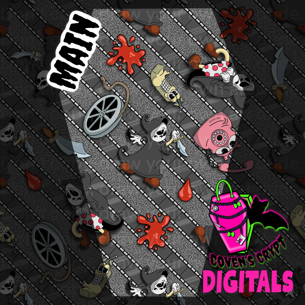 Cartoon Killer Seamless File