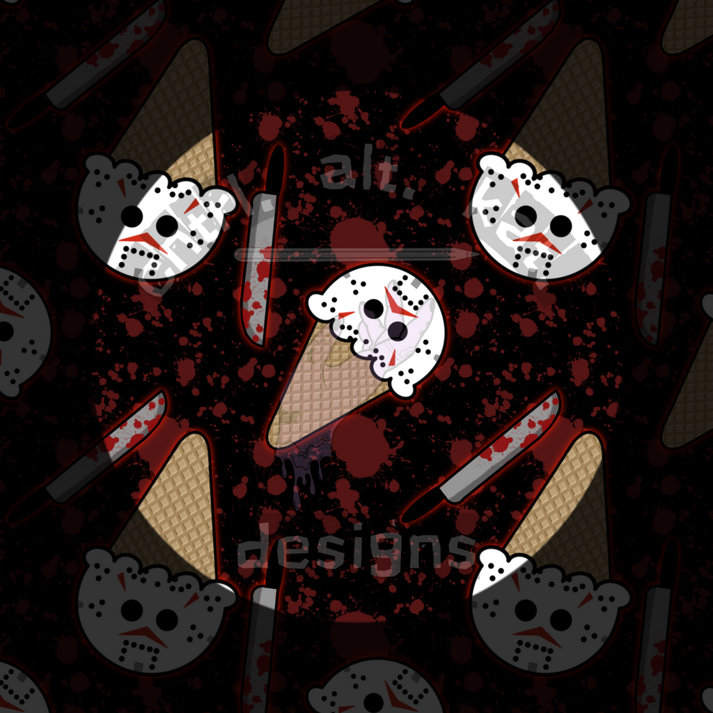 Horror Cones Seamless Files