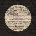 Bookish Coffin Patchwork Seamless Files