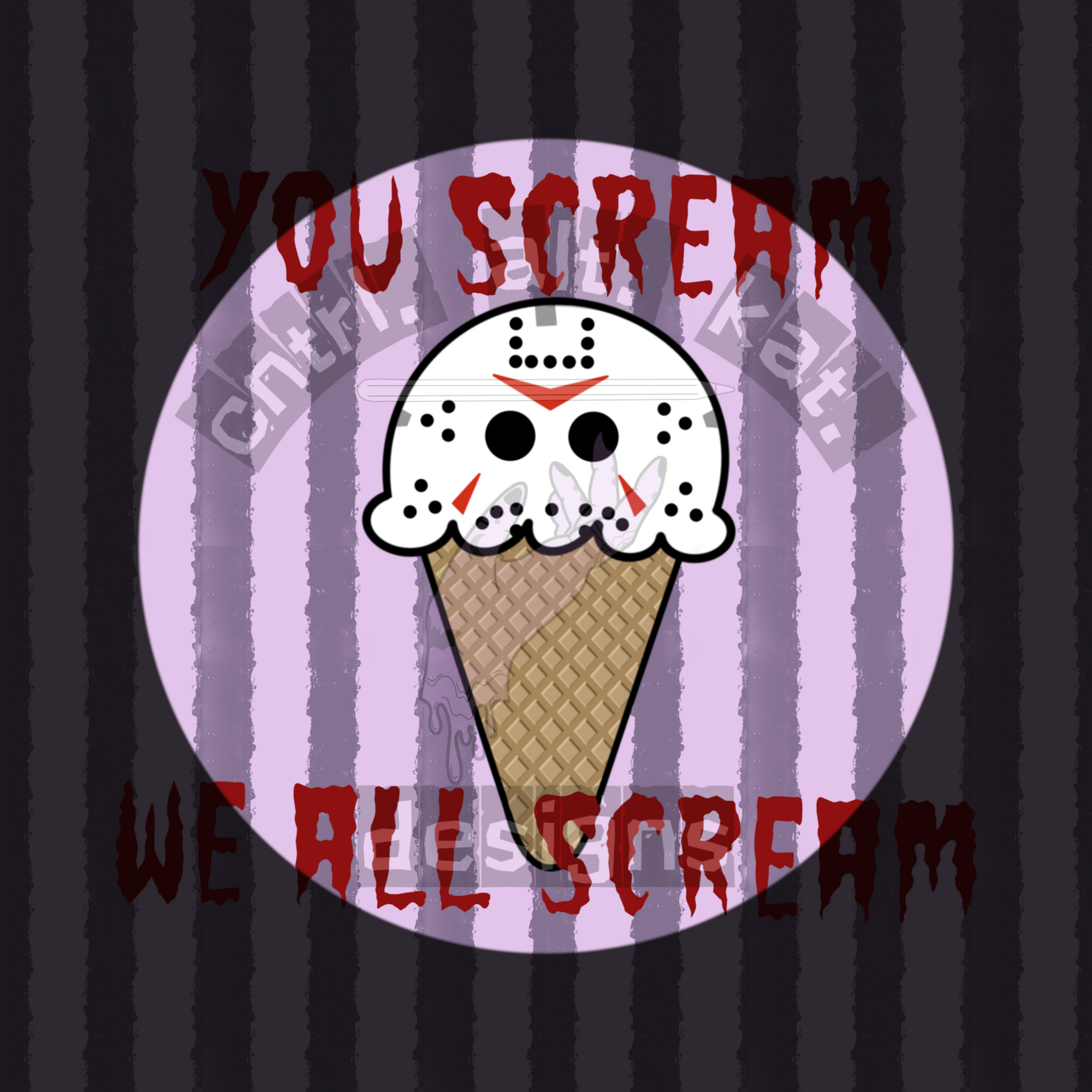 Horror Cones Seamless Files