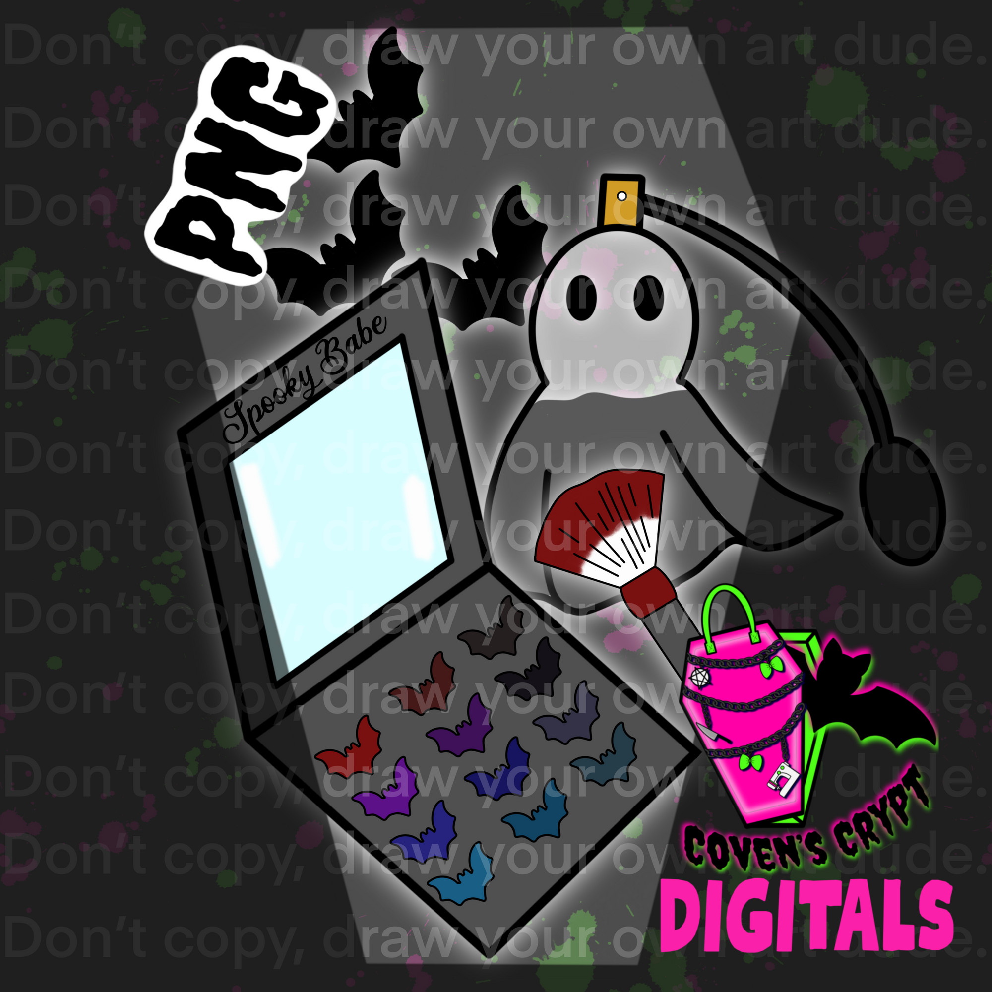 Spooky Babe - DRAWLLOWEEN DAY #3