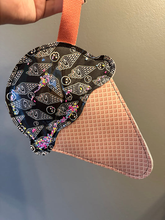 Ice Cream One Scoop Wristlet