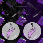 Love Me Like My Monsters Do Seamless Files - Exclusive Colorways