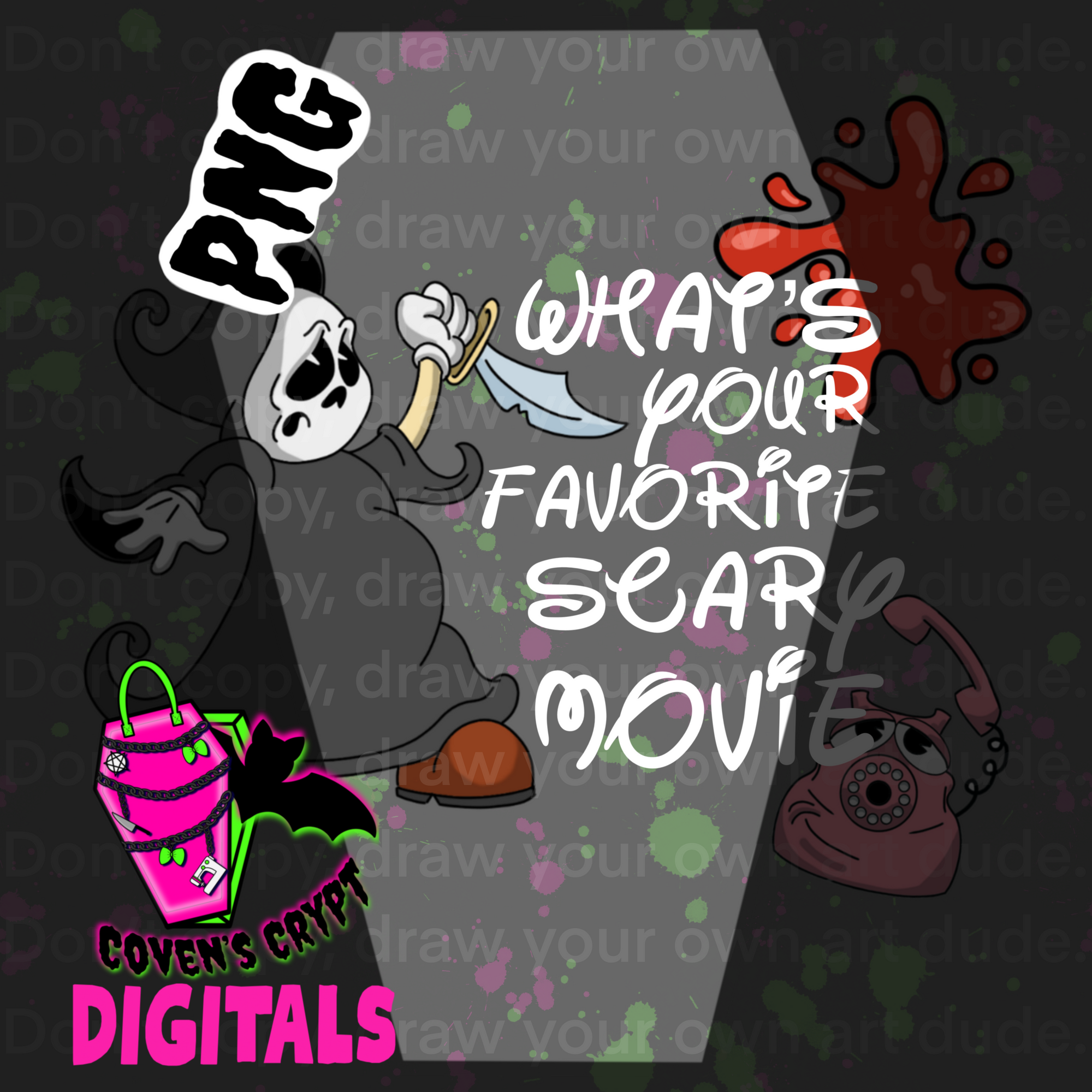 Cartoon Killer Seamless File