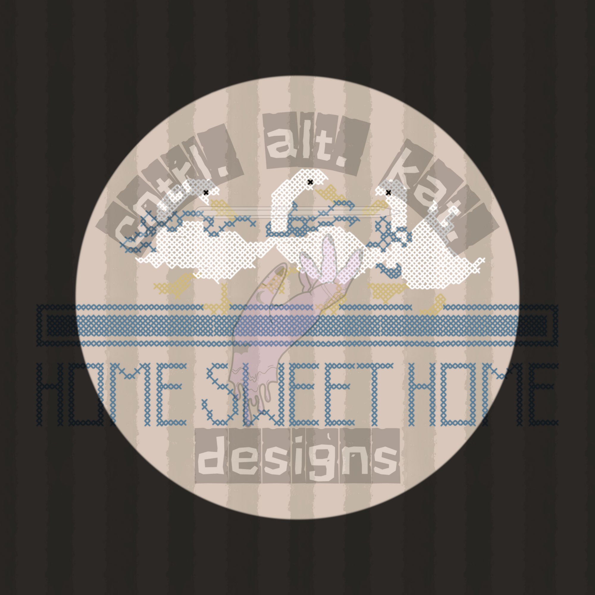 Grandmacore Coffin Patchwork Seamless Files