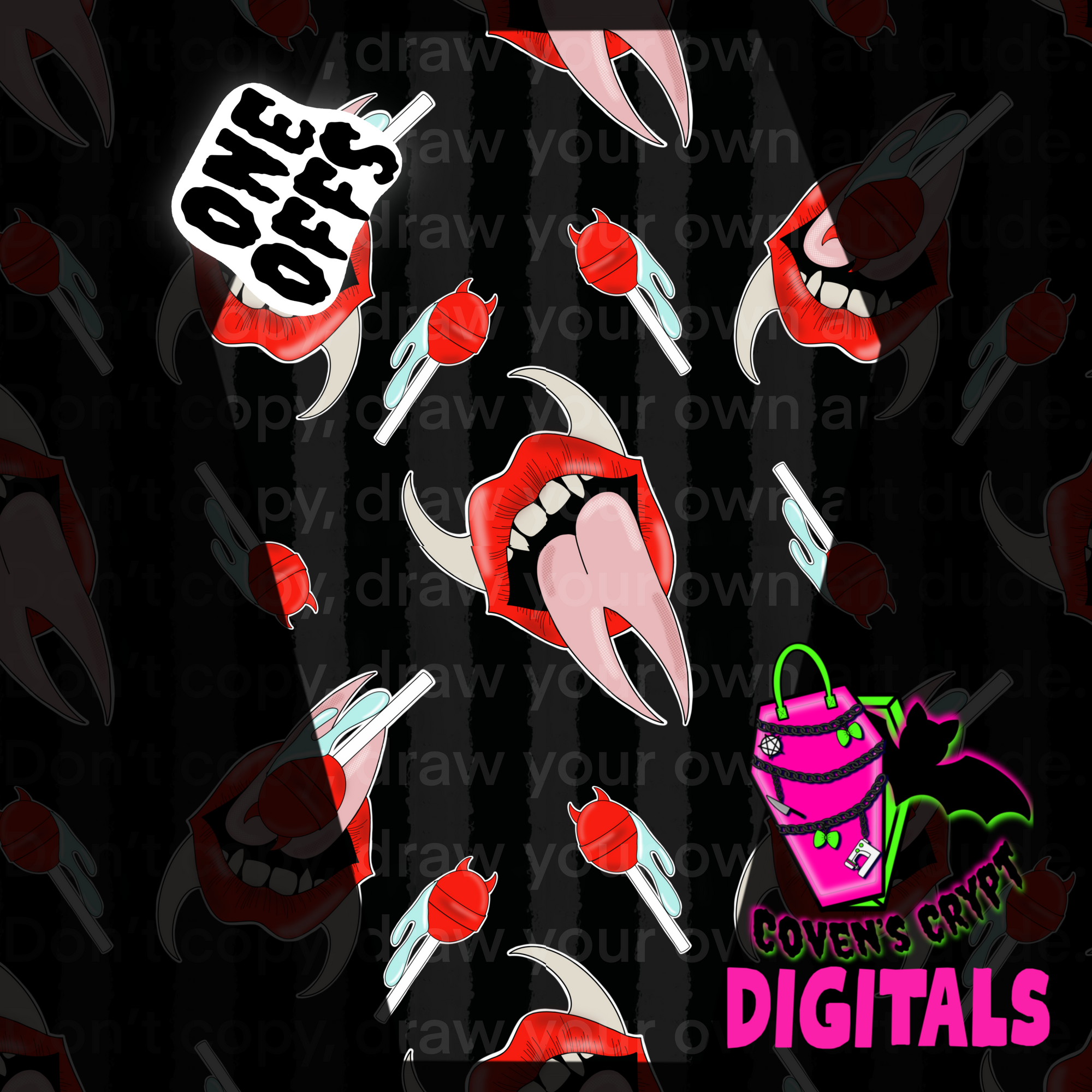 Devil Lips Seamless File