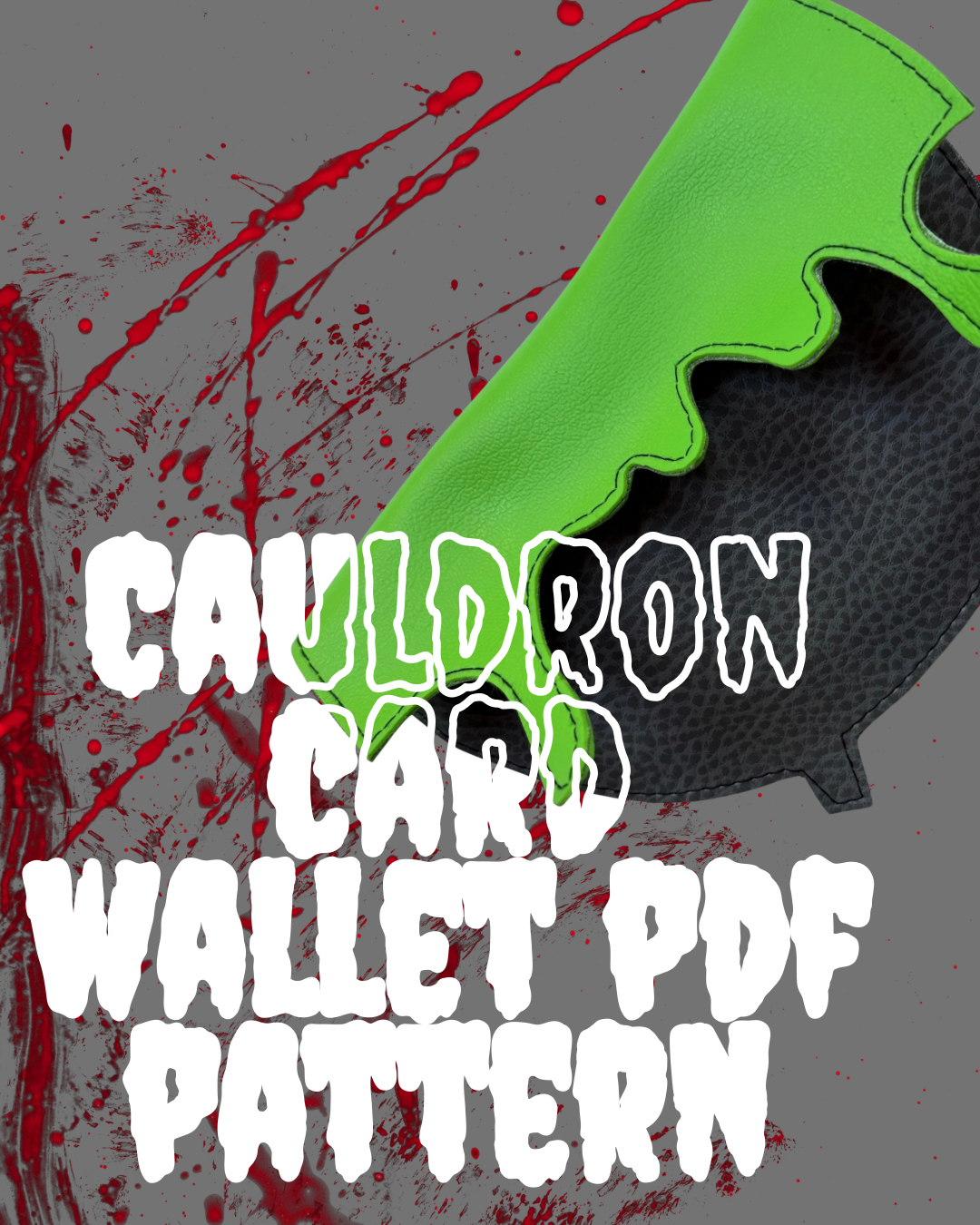 Cauldron Card Wallet PDF Sewing Pattern