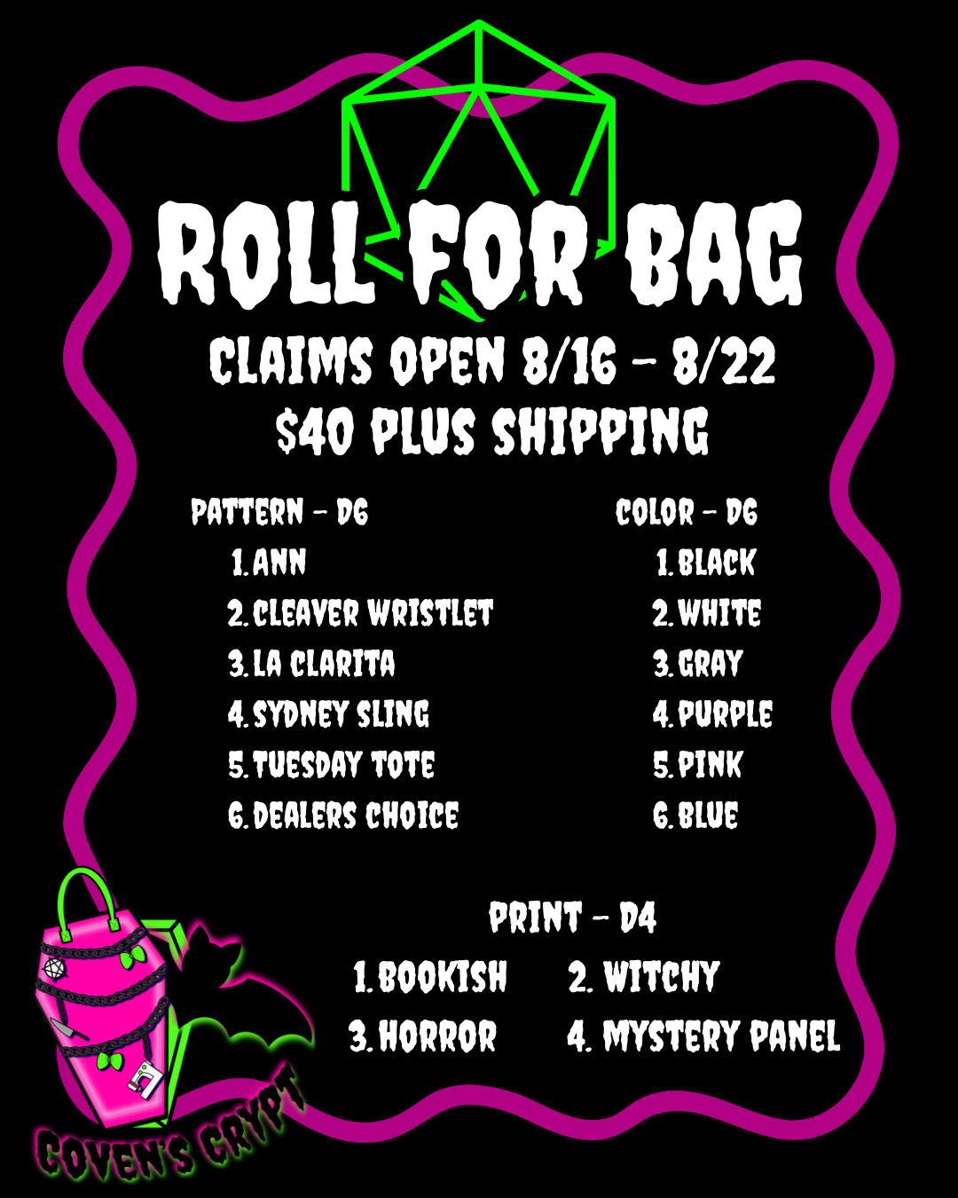 Roll for Bag