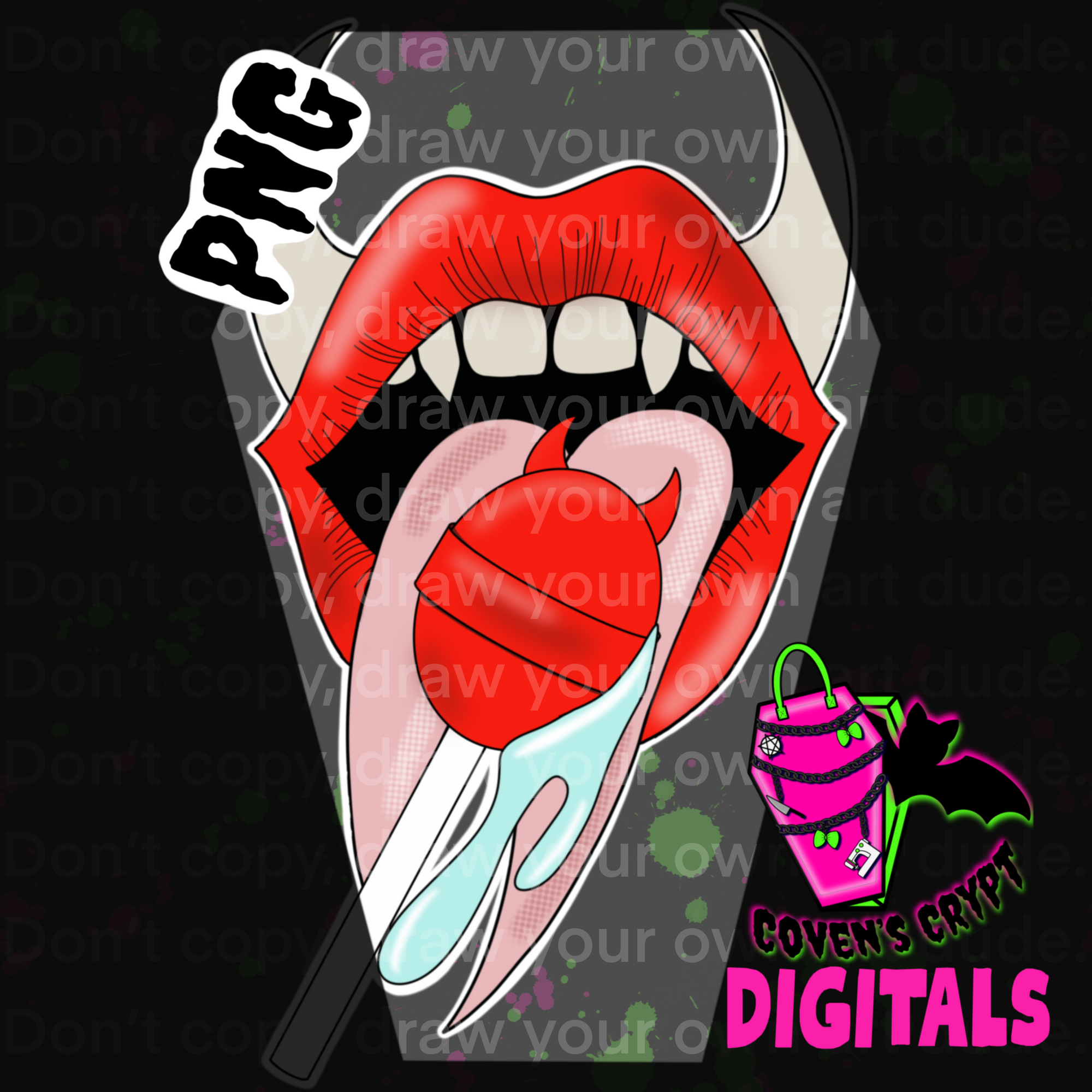 Devil Lips Seamless File