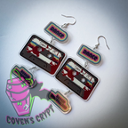 Cassettes Earrings