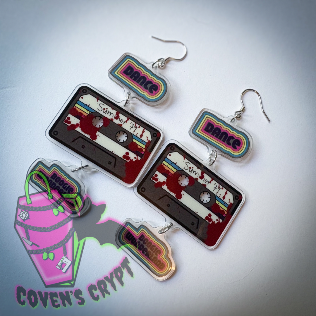 Cassettes Earrings