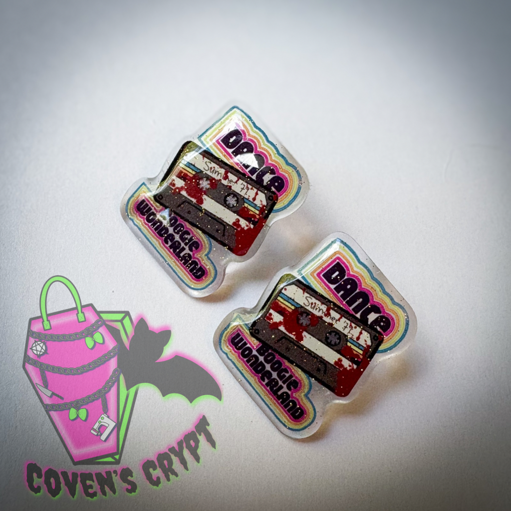 Cassettes Earrings