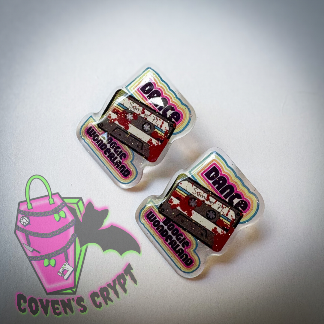 Cassettes Earrings