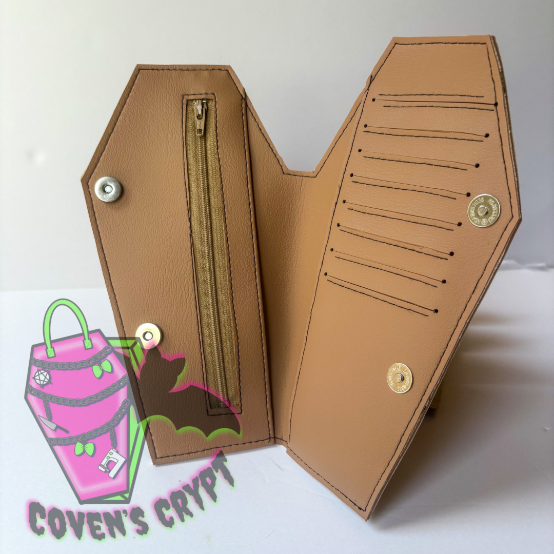 Charmed Coffin Wallet