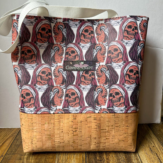 Demon Nun Tote Bag