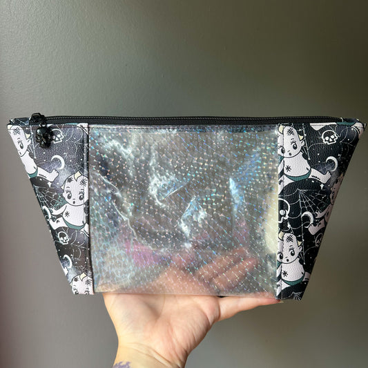 Creepy Dolls Large Makeup Bag