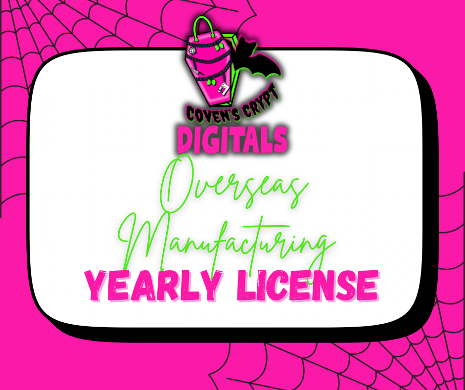Overseas Manufacturing Yearly License